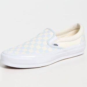 Vans Classic Slip On Sneakers Checkerboard Ice Melt - NIB - size 9 W / 7.5 M